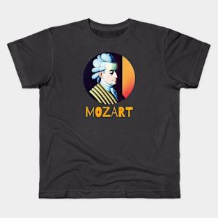 W A Mozart Kids T-Shirt